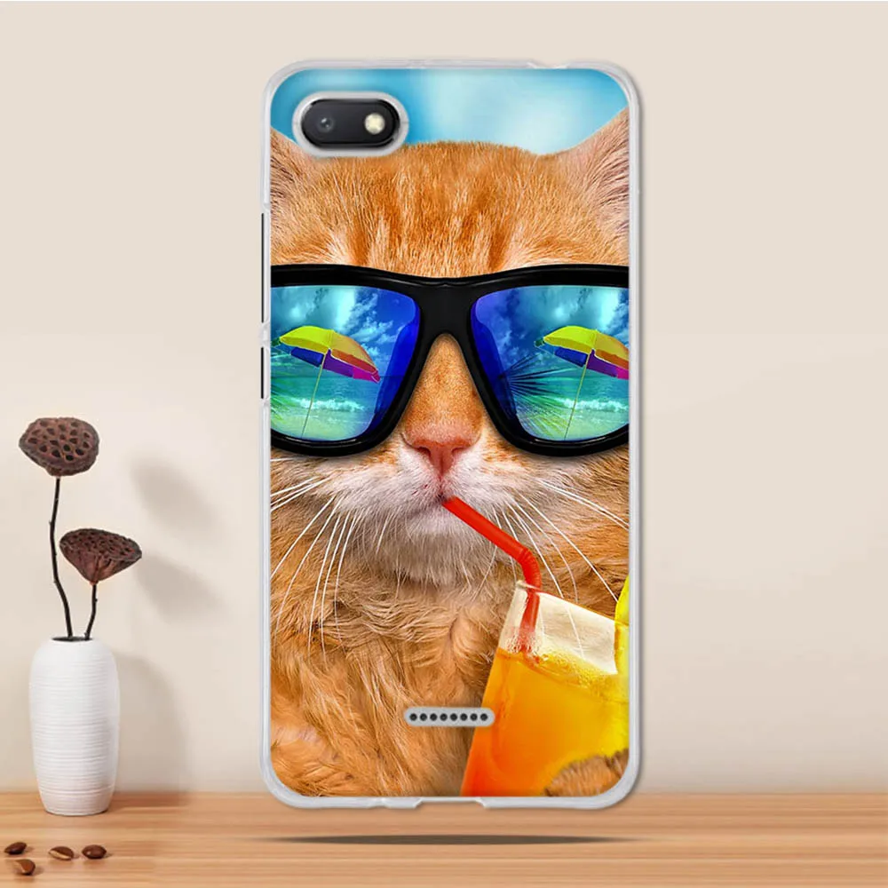 Чехол для Xiaomi Redmi 6A, чехол, силиконовый, милый чехол для телефона Funda, для Xiaomi Redmi 6A, чехол, капа, Coque, для Redmi 6A, 6 A, Redmi6 A, чехол - Цвет: 5