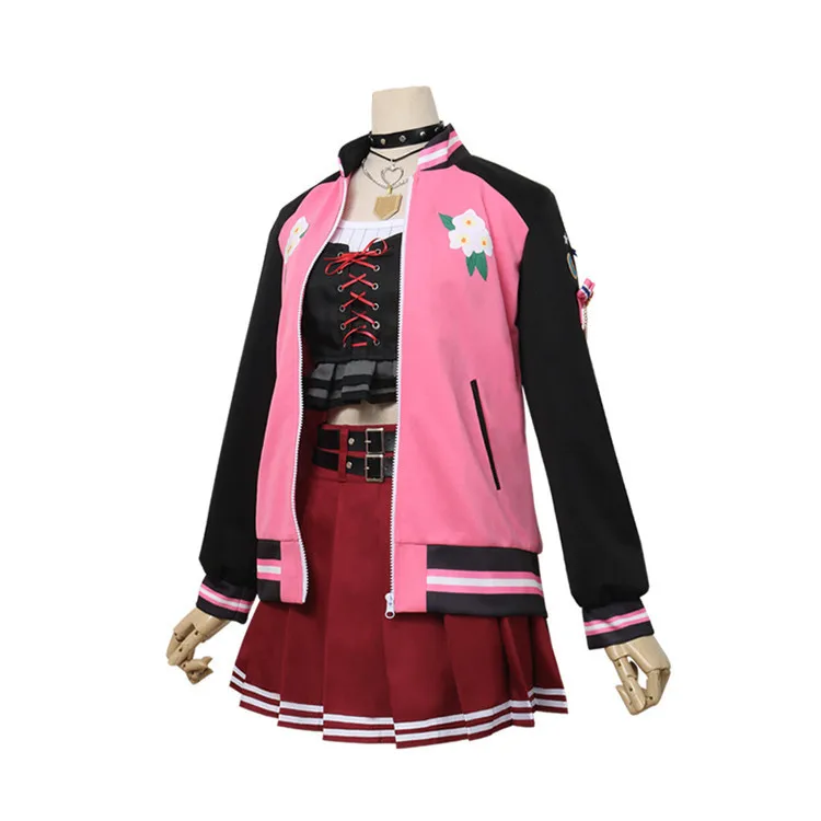 Аниме Bang Dream! Костюм для косплея, костюм для косплея Uehara Himari на Хэллоуин, B