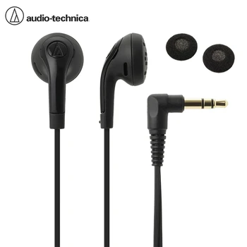 

Audio Technica ATH-C555 3.5mm Wired Earphone Flat-head Earbud Tri-band Equalization Pure Sound Music Earphone for iPhone/Android