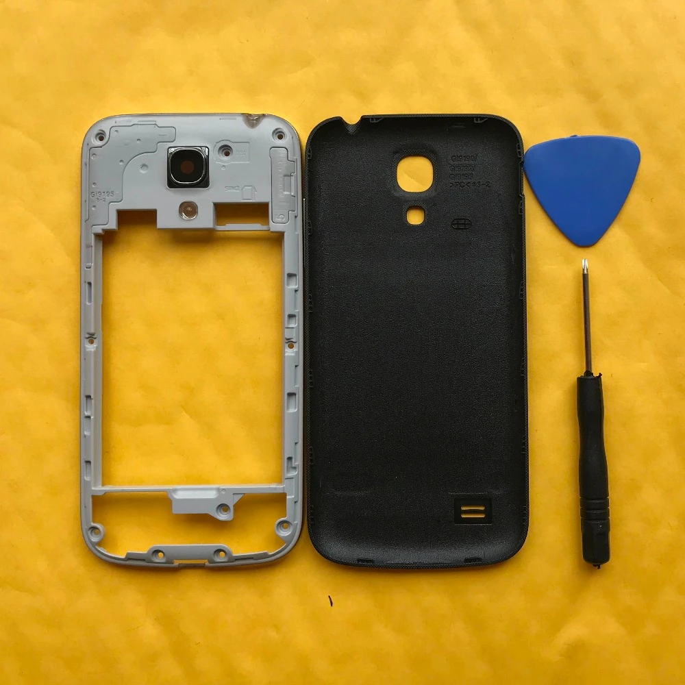 Оригинальная средняя рамка для samsung Galaxy S4 mini i9190 i9192 i9195 чехол для телефона с задней батареей чехол