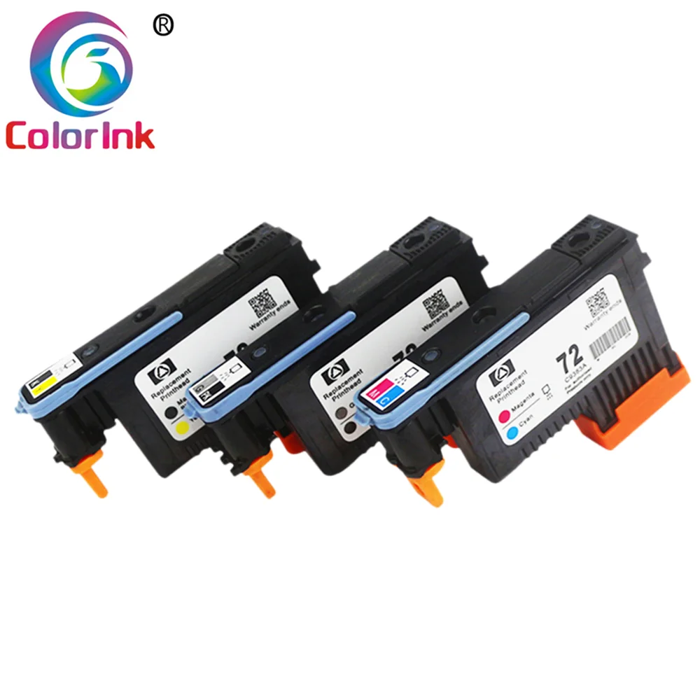 Печатающая головка ColoInk 72 c93880a C9383A C9384A для HP Designjet T610 T620 T770 T790 T795 T1100 T1120 T1200 чернила