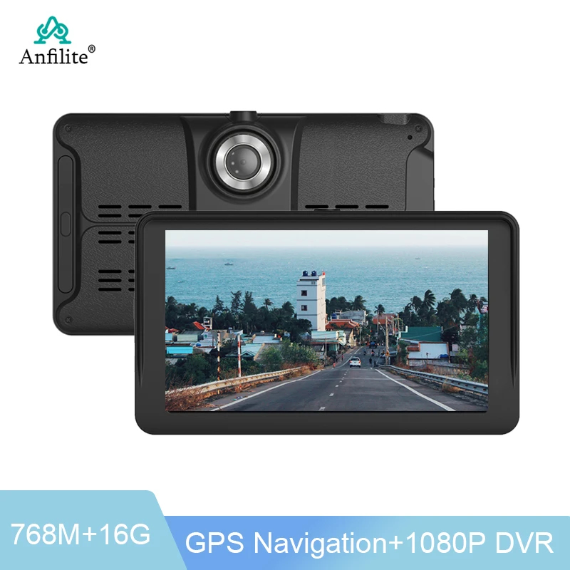 7 Inch Android Dash Camera DVR Car GPS Navigator FM WiFi truck support Rear View 768M RAM 16GB ROM | Автомобили и мотоциклы