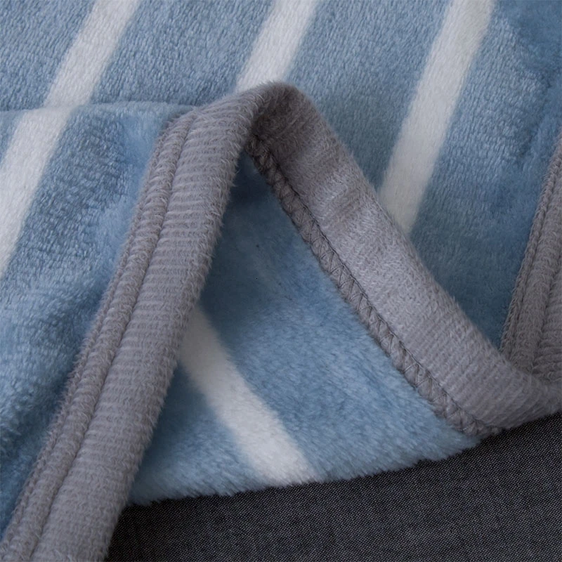 Yaapeet одеяло, 1 шт., s светильник, синяя полоса, красная и белая сетка, покрывало для дома, украшение кровати, одеяло, супер теплое, удобное одеяло