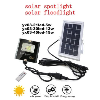 

Outdoor Lighting LED Solar Body Light Outdoor Wall Lamp Garden Integrated Street Light Waterproof Home Light remote timer split