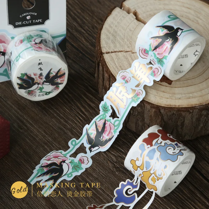 10 шт./партия DIY японская бумага декоративная клейкая лента Mantian Peach Blossom серия васи лента/маскирующая лента наклейки