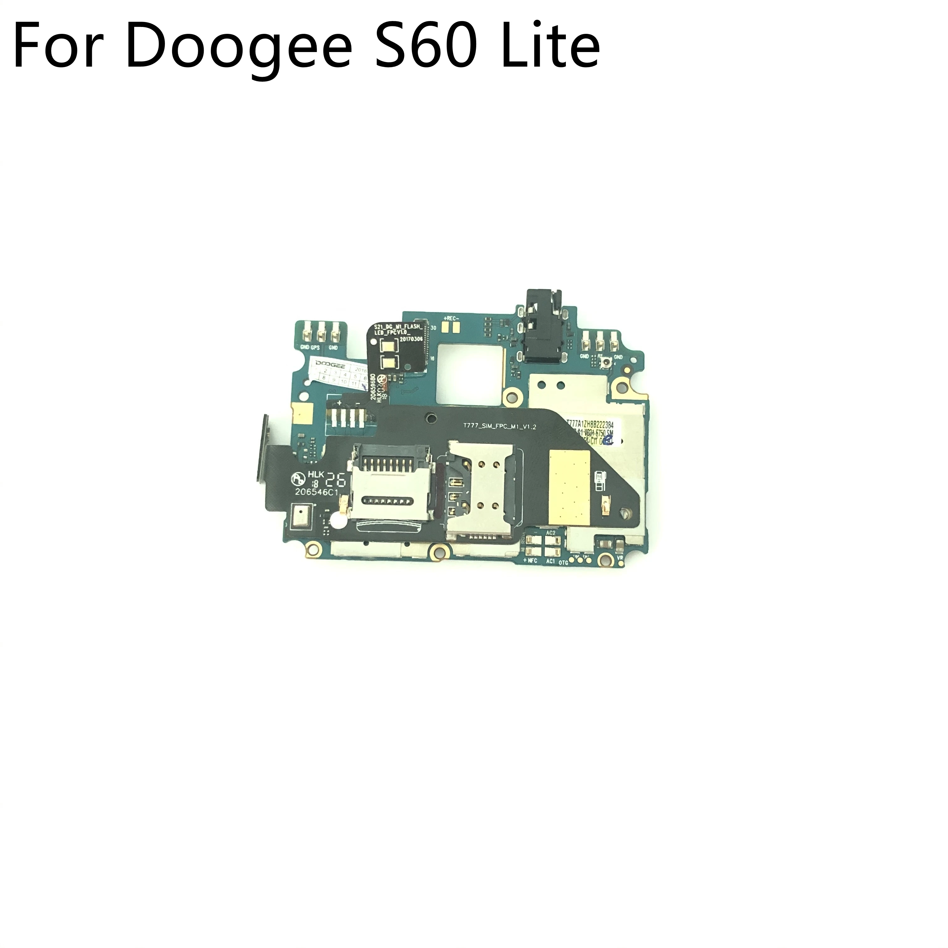 DOOGEE S60 Lite б/у Mainboard 4G Оперативная память + 32G Встроенная материнская плата для MT6750T