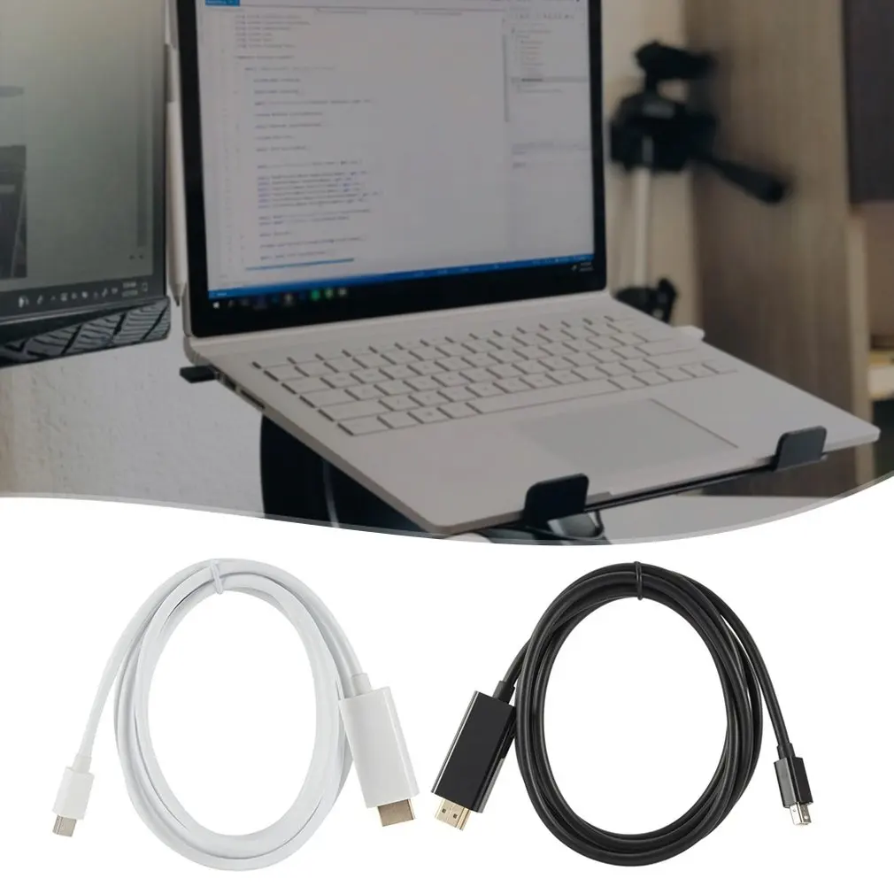 Мини-Кабель Dp-Hdmi Minidp к Hdmi 1 8 M Dp Line Minidisplayport 20-контактный интерфейс идеальный сигнал