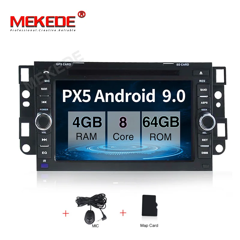 MEKEDE Android 9,0 4+ 64G автомобильный DVD плеер gps навигация для seat leon gps Навигация стерео Авто головное устройство - Цвет: 64G model