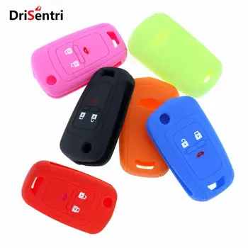 

6 Colors 3 Buttons Silicone Car Remote Key Cover Case for Chevrolet Cruze Spark Onix Silverado Volt Camaro Aveo Sonic New