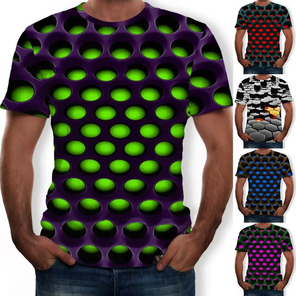 Новая мужская футболка свободного покроя с коротким рукавом высокое качество