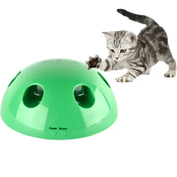 

Interactive Dog Cat Funny Toy Automatic Mice & Animal Green Castle Hide and Seek Toys Electric Playing Exercise Puppy Pet Toy
