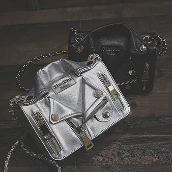 

2019 New Style WOMEN'S Bag European And American-Style Chain Riveted Oblique Shoulder Bag jia ke kuan Fashion Stylish Clothes Ba