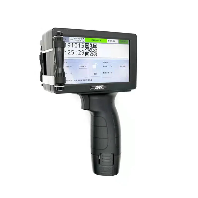 

Hot sale expiry date serial number batch code Handheld Inkjet Printer with low price