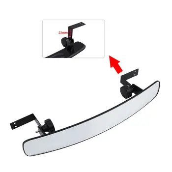 

16.5inch Wide Rear View Convex Golf Cart Mirror Fit for Ez Go Club Car Panoramic K1KE