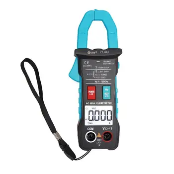 

Smart Clamp Meter BSIDE ZT-QB1 600A Current TRMS Auto-Rang DC AC Voltage Ammeter Hz Ohm NCV Tester DMM Multimeter