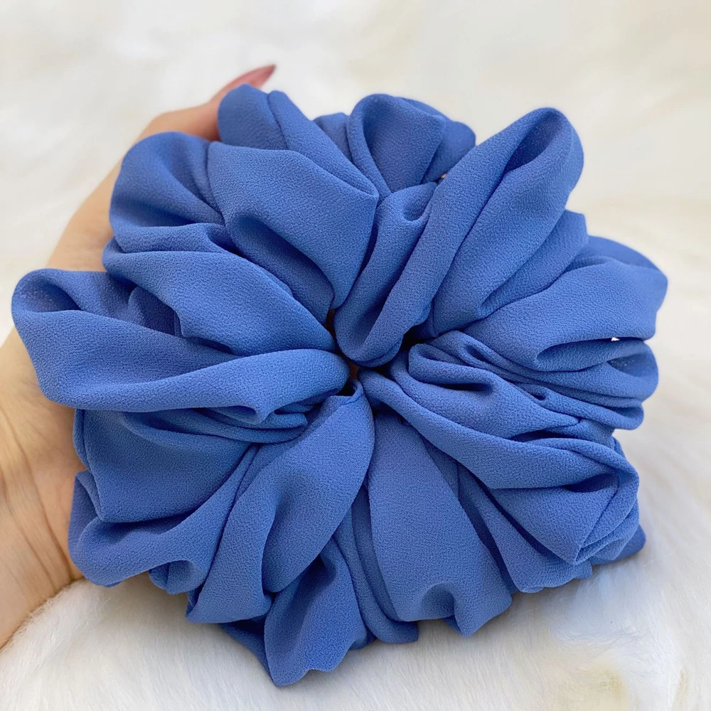 Hair Scrunchies Giant Large Intestine Big Circle Oversized Scrunchies Elastic Hair Band Ponytail Holder Hair Tie Accessories small hair clips