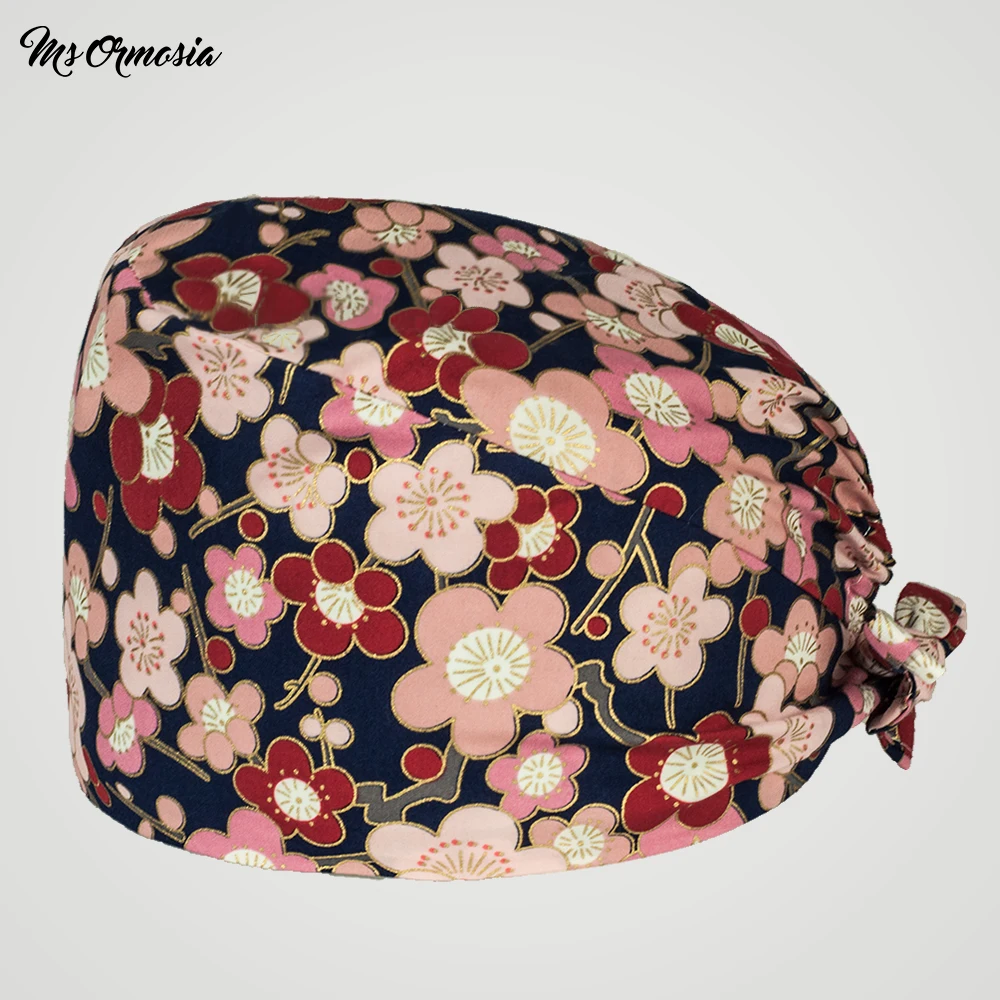 

quality Unisex medical surgical cap Dentist Cap/hats Medical Surgical Scrub Caps Surgical Surgeon's Surgery hat Pet Doctor hats