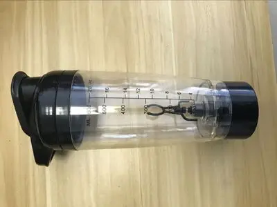 battery 450 мл Электрический автоматический миксер для протеина, портативный спортивный миксер, вихревая бутылка для воды, форма для сока, миксер - Цвет: battery