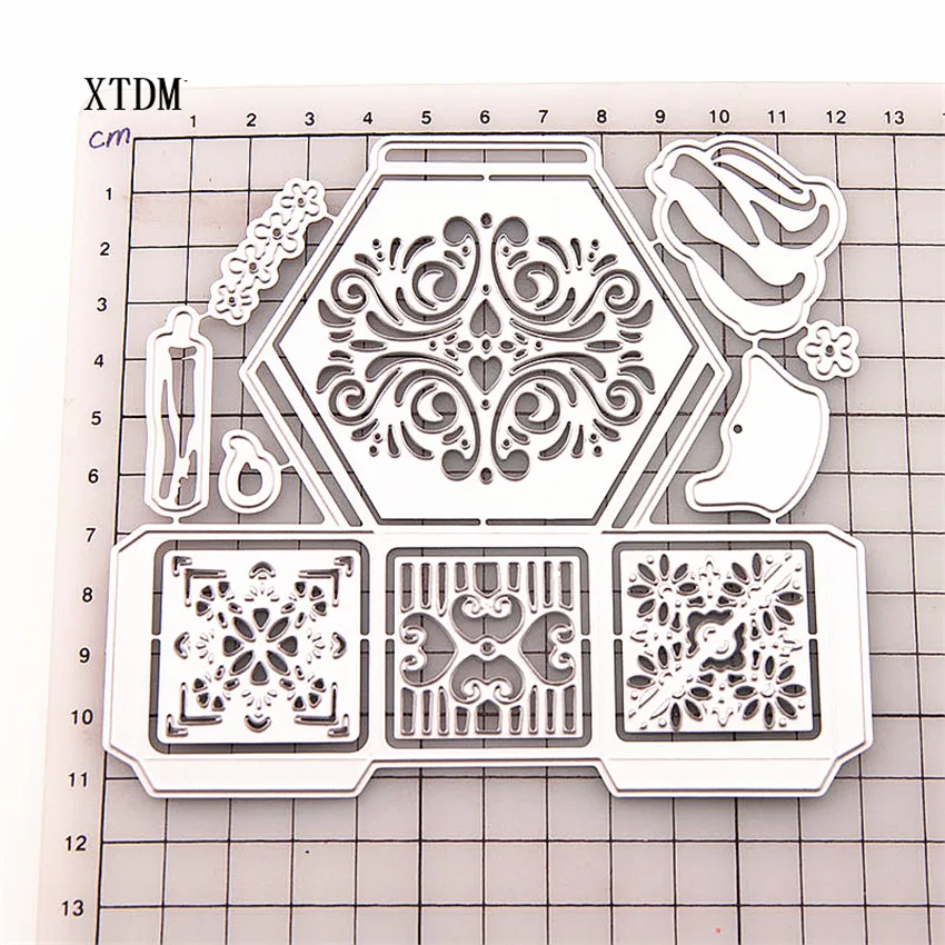 Штамповочные штампы коробка металл ремесло бумажная заготовка Скрапбукинг/DIY Форма для вырезания Рождество год