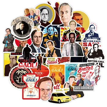 

50Pcs/lot Better Call Saul Stickers Classic Drama Sticker On Laptop Car Phone Luggage Motorcycle PVC Waterproof Decal