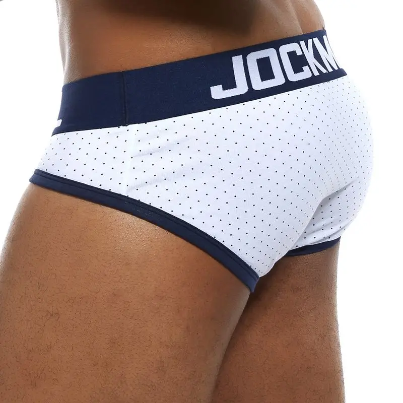 Трусы брифы JOCKMAIL мужские Брендовое нижнее белье хлопковые трусы слипы для геев