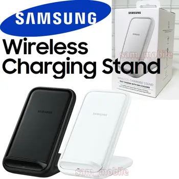 Original Samsung Wireless Charger Stand Fast Qi Charge EP-N5200 For Samsung Galaxy S21 S20 NOTE 10 NOTE 10+ For Galaxy Devices 1
