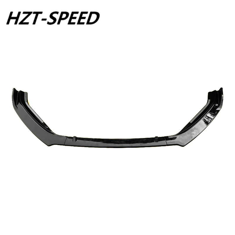 Golf 7,5 ABS яркий черный Передний бампер спойлер для Volkswagen Golf 7,5