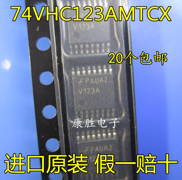 10 шт./лот V123A 74VHC123AMTCX TSSOP14