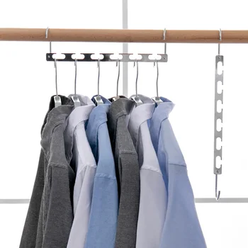 

Clothes Hanger Shirts Scarf Hanger Multifuction Save Space Non-Slip Clothing Organizer Practical Racks Clothes For Hangers