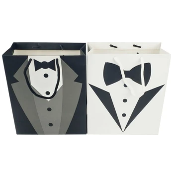 

Dress Paper Tote Bag, Men's Shirt Shopping Bag, Gift and Cosmetic Paper Bag, Tote Bag