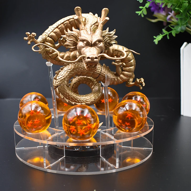 Dragon Ball Z фигурки Shenron Dragonball Z Набор фигурок Esferas Del Dragon Barts полка figulas DBZ с горной полкой