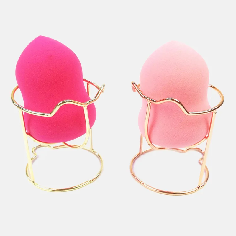 1 pcs Cute Cat Makeup Sponge Gourd Powder Puff Rack Beauty Egg Bracket Box Dryer cosmetic Organizer Shelf Holder storage Tools