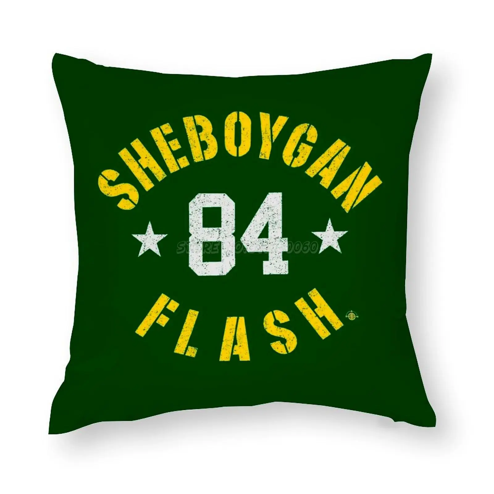 The Sheboygan Flash 84 Green Bay Legend of Schroeder графическая Подушка чехол серии для художественной