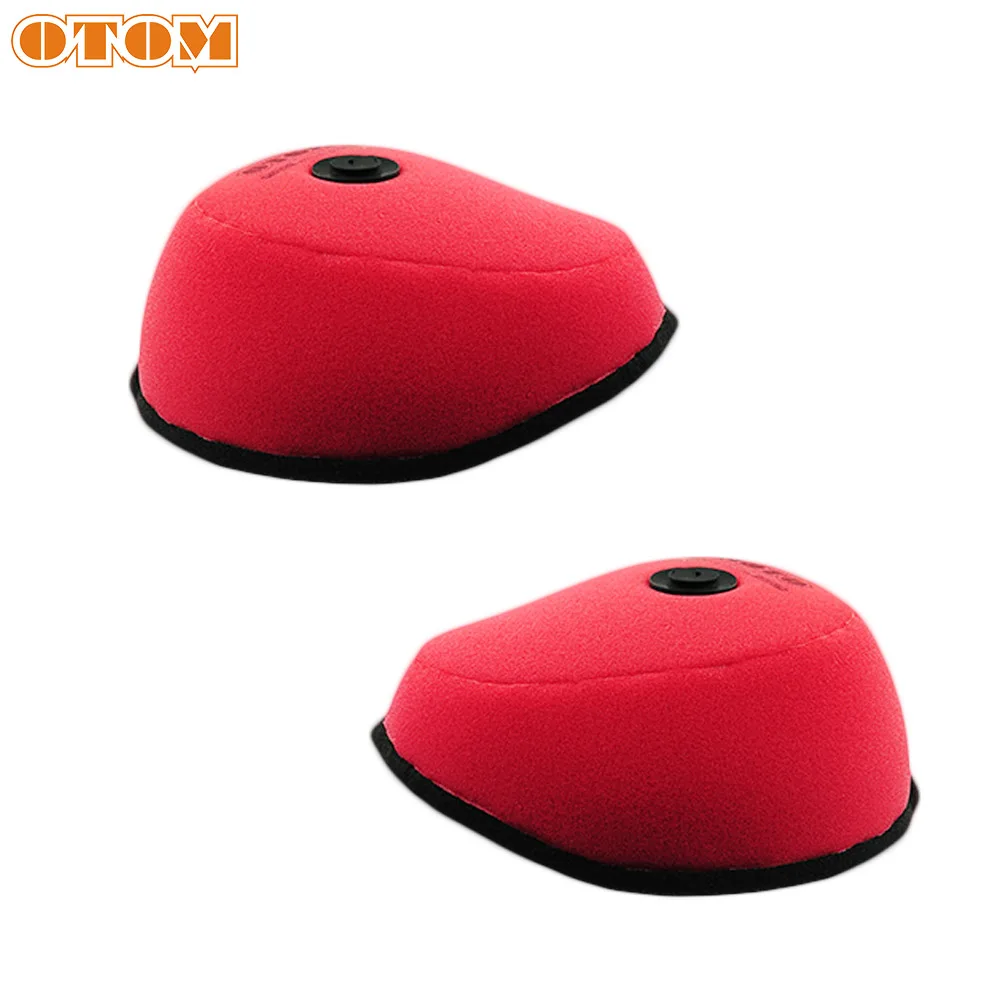 OTOM 2 piezas de la motocicleta del FCI filtro de aire 17213-KRN-850 doble de espuma de esponja para HONDA CRF250R CRF250X CRF450R CRF450X