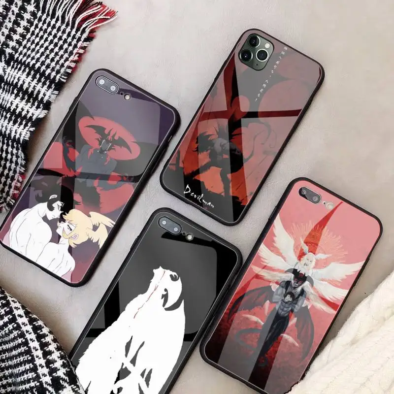 Devilman Crybaby Phone Case Glass Coque For Iphone 11 12 Pro Max XR Mini 7 8 PLUS Cover|Phone Case & Covers| - AliExpress