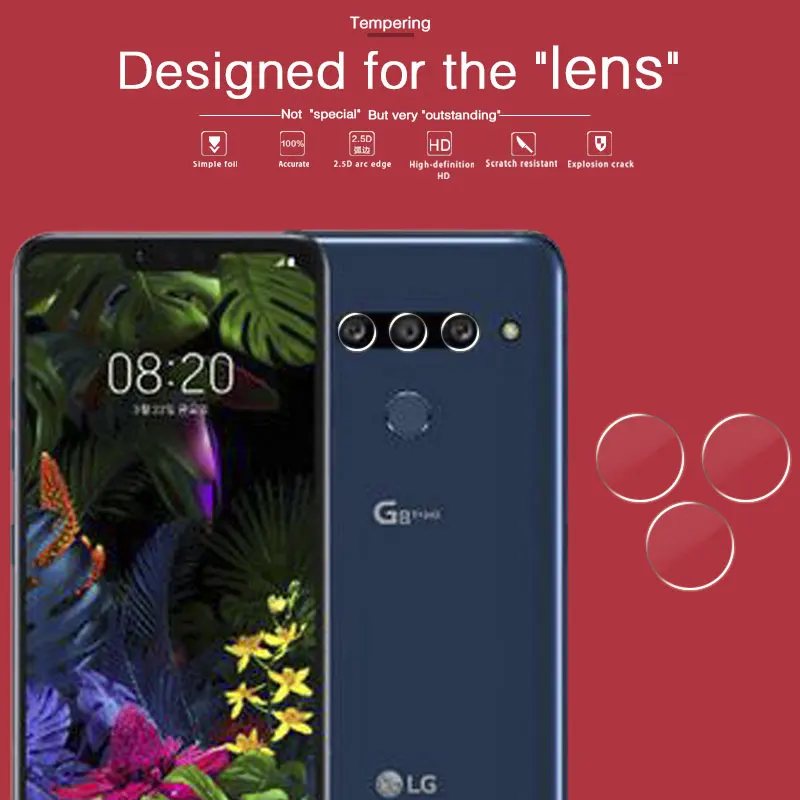 Задняя Защитная пленка для объектива камеры LG G8s ThinQ LM-G810EAW G810EAW, защитная пленка для задней камеры