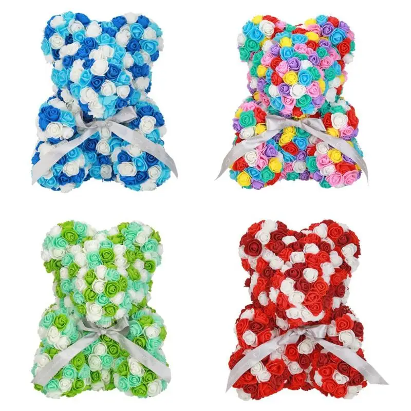 VKTECH сохранение вечного мыла цветы розы медведь/собака День Святого Валентина