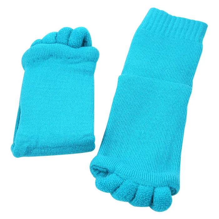 New Foot Massage Five Toe Socks Toe Separator Pain Relief Socks Foot Care Hallux Valgus Correctors MV66