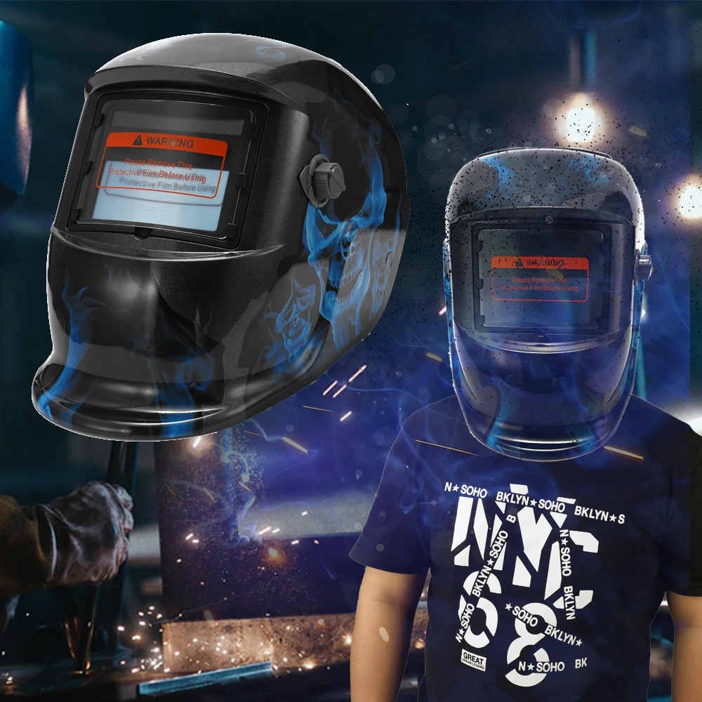 

Hot New Solar Energy Large Window Automatic Changing Light Electric Welding Mask/Helmet/Welding Lens for Welding Machine