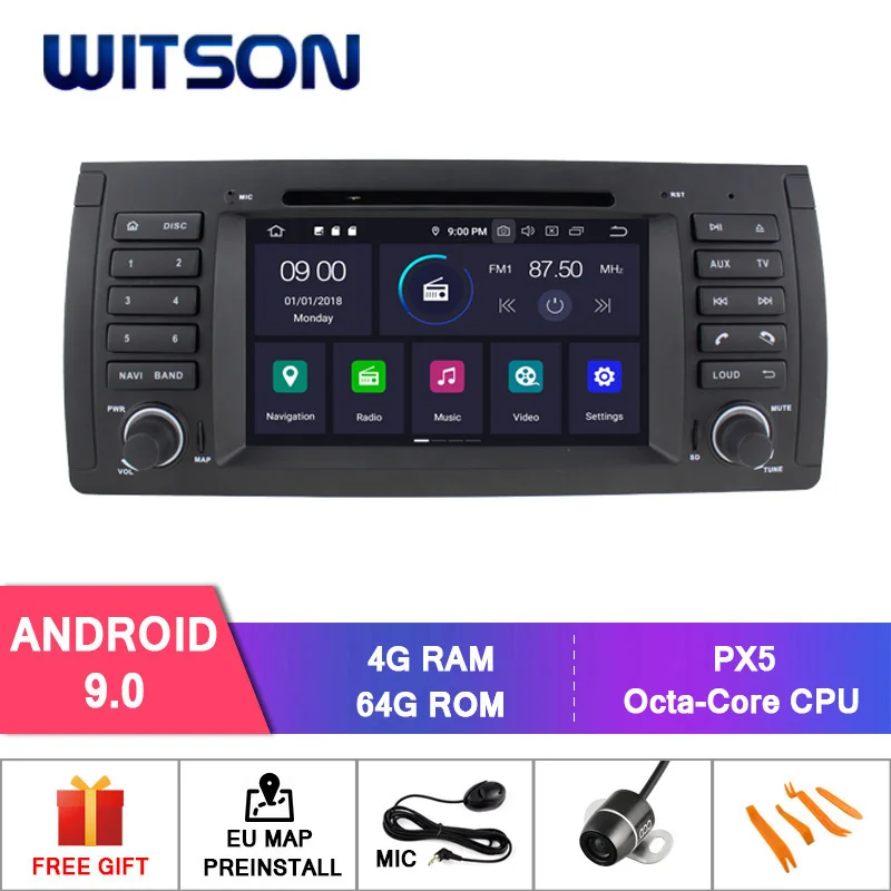 Excellent WITSON Android 9.0 Octa core Car Dvd GPS Player For BMW E39 IPS TOUCH SCREEN 4GB RAM 64GB ROM CAR GPS NAVIGATION 0 Excellent WITSON Android 9.0 Octa core Car Dvd GPS Player For BMW E39 IPS TOUCH SCREEN 4GB RAM 64GB ROM CAR GPS NAVIGATION 0