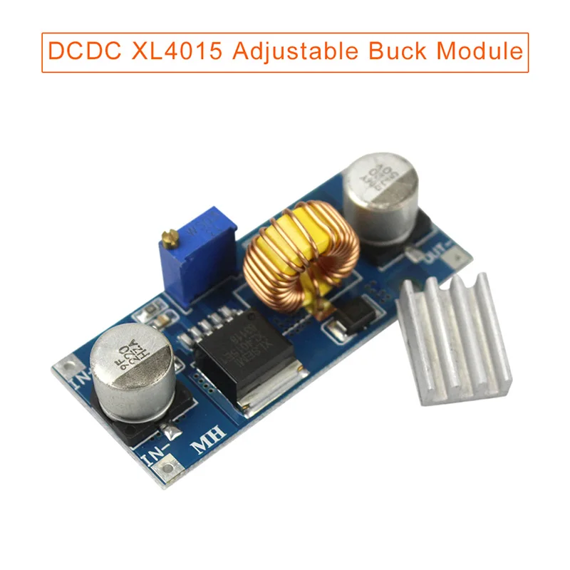 Adjustable Регулируемый понижающий преобразователь модуль питания 4-38V 5A OD889