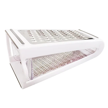 

Cheese Grater Storage Case Sharp Blade Manual Chocolate Cutter Safe Kitchen Tools Multipurpose Potato Shredded Double Sided