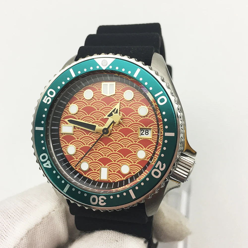 新入荷 Sk007 メンズスポーツウォッチ メンズ腕時計 ステンレススチールケース付き発光ダイヤル オプションのメカニカルスポーツ腕時計 N H35 爆熱 Nutri Life Co Za