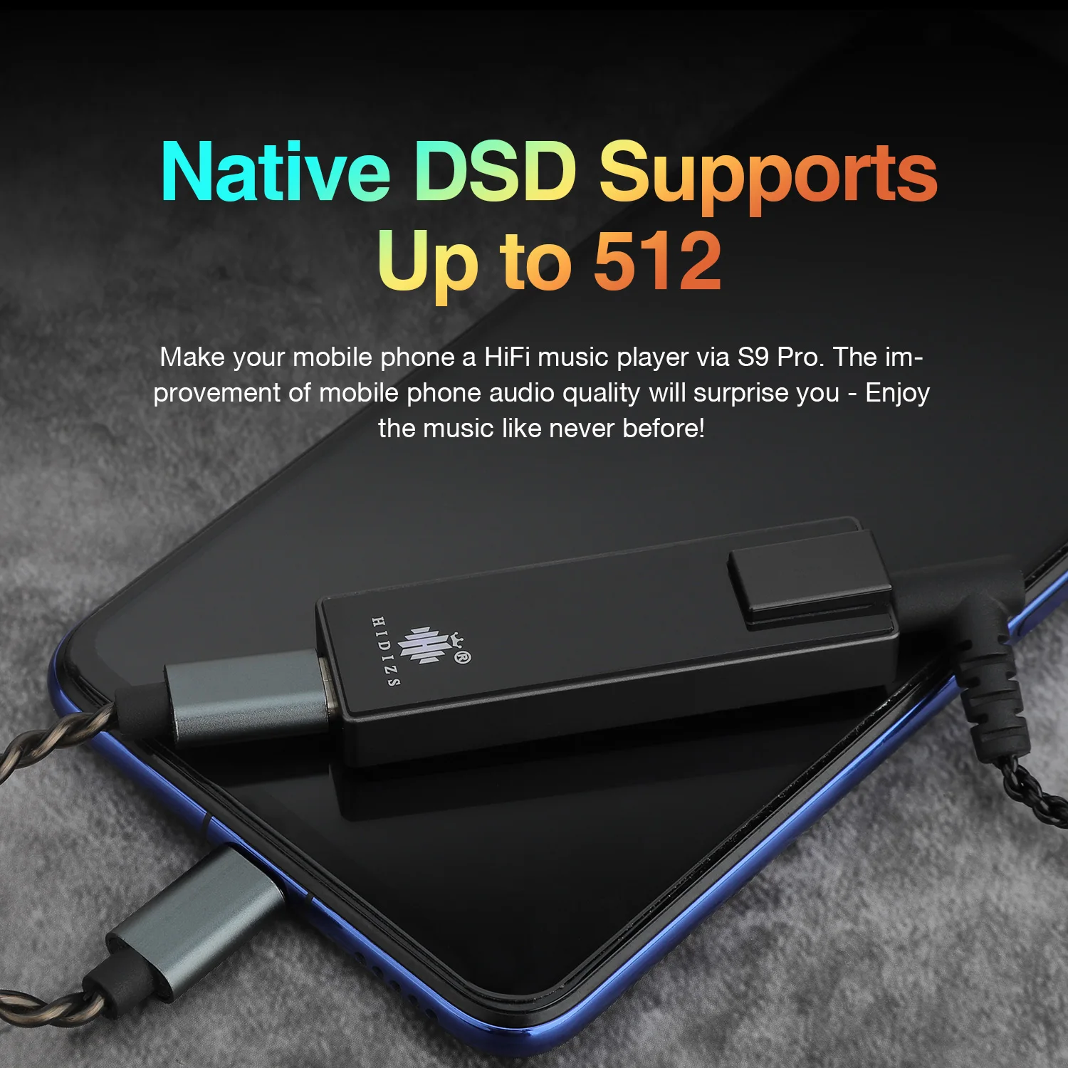 Hidizs S9PRO HiRes Headphone Amplifier 