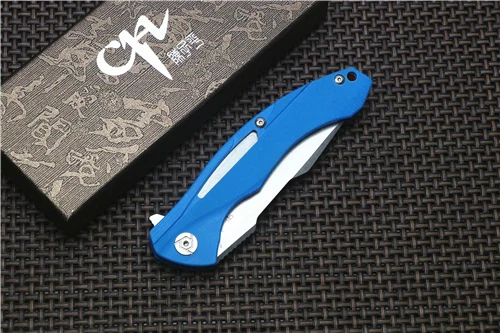 Blue CH3519 G10 складной нож D2 лезвие шарикоподшипник G10 Ручка Кемпинг Открытый EDC инструменты - Цвет: Blue
