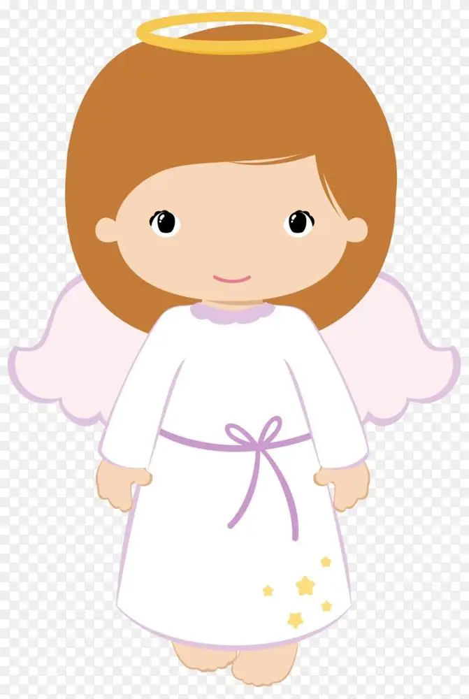 洗礼画第一圣餐剪贴画-天使宝宝