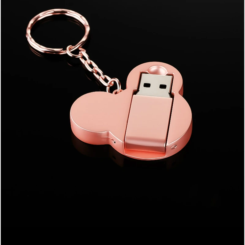 Usb флеш накопитель с металлической головкой для мыши 4 ГБ 8 16 32 64 ГБ|USB