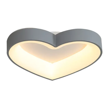 

Creative heart-shaped decorative lights wedding room bedroom lights warm romantic room ceiling lamp simple modern study lamp