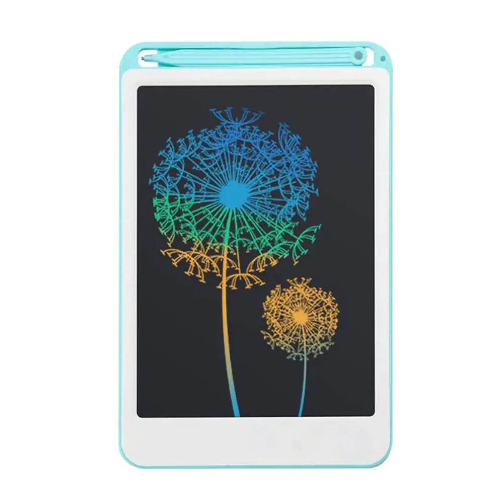 Blue 8.5inch 8,5 дюймов цветной ЖК-дисплей доска для рисования живопись письмо от руки ЖК-дисплей граффити доска маленькая доска цветная доска для письма - Цвет: Blue 8.5inch