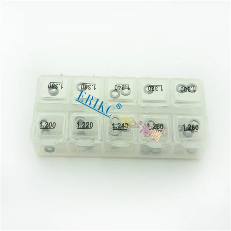 common rail bosch shim kit for injector,ERIKC auto adjustable shim set